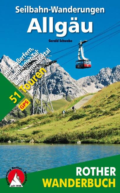 Produktbild Wanderbuch / Seilbahn-Wanderungen Allgäu (Deutsch, Gerald Schwabe, 2022)