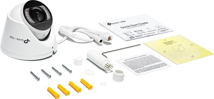 Productafbeelding TP-Link INSIGHT S485, CCTV Sicherheitskamera, Draussen, Kabelgebunden, 107 m, 120 dB, Zimmerdecke (3840 x 2160 Pixels)