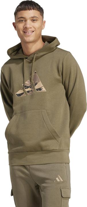 Produktbild Adidas Herren-Sweatshirt in Camouflage-Olivgrün (XL)