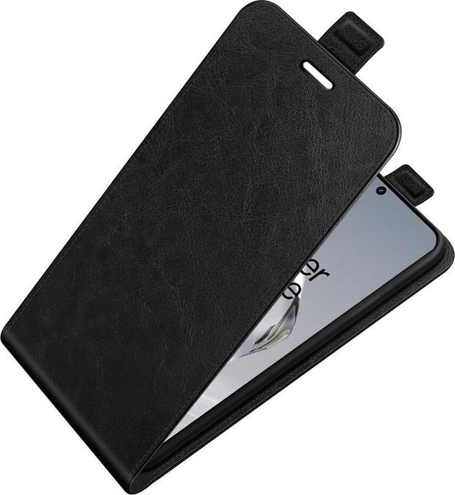 Actual product image Cover-Discount OnePlus 12 - Classic Flip Case vertical black (OnePlus 12)
