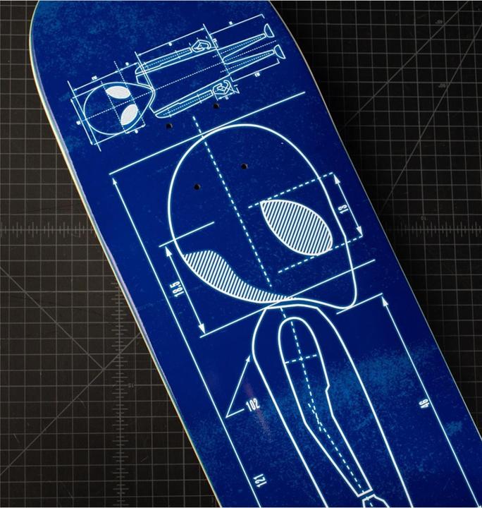 Produktbild Alien Workshop Blueprint (8.38")