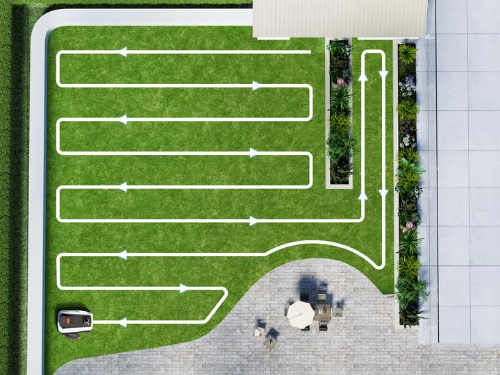 Actual product image Ecovacs GOAT O1200 LiDAR Pro (1200 m², Without boundary wire)