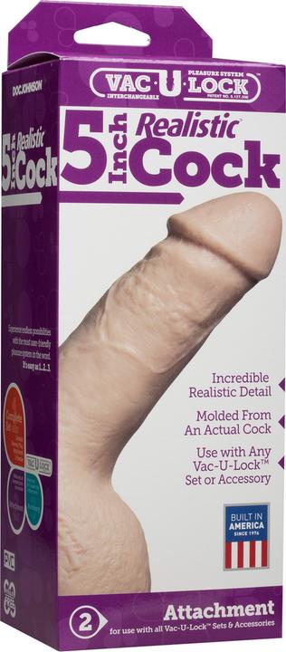 Produktbild Doc Johnson Vac-U-Lock Realistic Cock