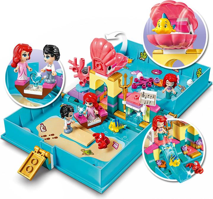 Produktbild LEGO Arielles Märchenbuch (43176, LEGO Disney)