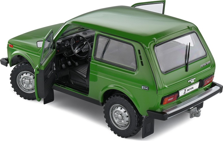 Actual product image Solido 1:18 Lada Niva Vert green
