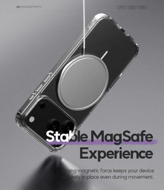 Produktbild Goospery MagSafe Design Jel Hardcase Hülle (Apple iPhone 17)