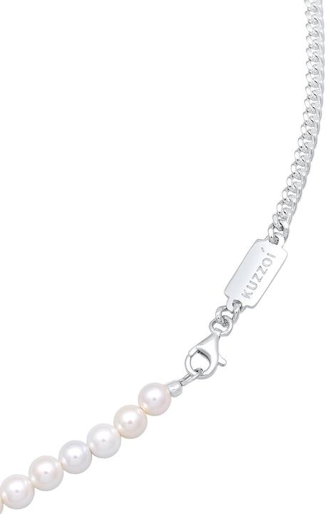 Immagine prodotto Kuzzoi Perla, collana di perle (Acciaio inossidabile, Nessuna perla, Argento 925, Perle di conchiglia)
