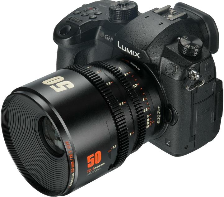 Produktbild 7artisans Festbrennweite 50mm T/2.1 – MFT, Objektivtyp: Standard