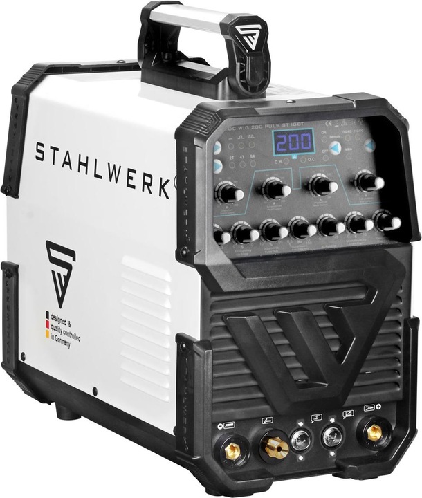 Produktbild Stahlwerk Schweissgerät AC/DC WIG 200 Puls ST IGBT Vollausstattung