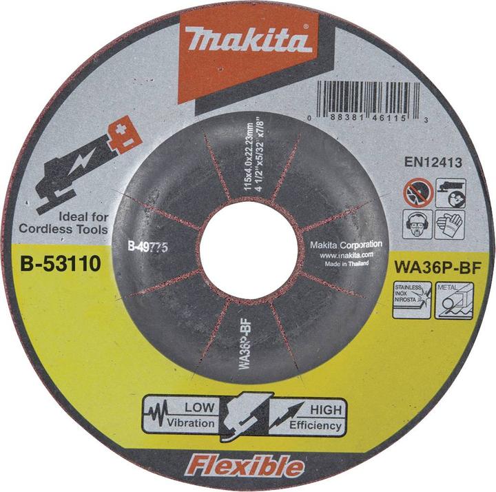 Produktbild Makita Schruppscheibe 125mm flexibel (A36P)