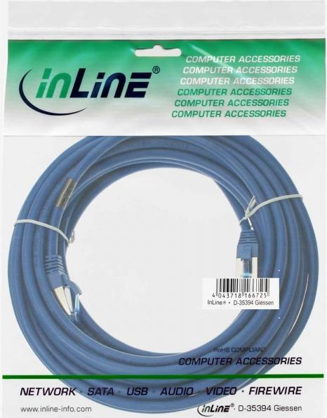 Produktbild InLine Patchkabel Cat.6A, S/FTP (PiMf), 500MHz (S/FTP, CAT6a, 7.50 m)