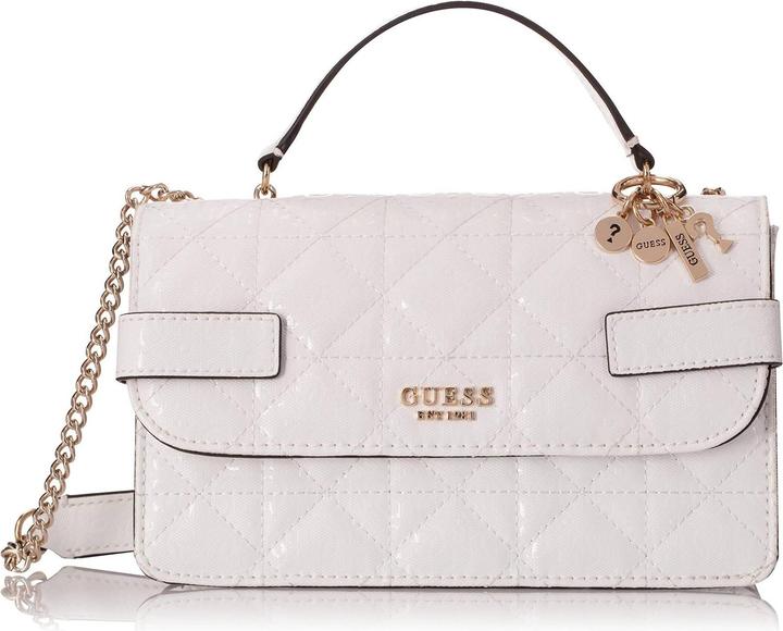 Produktbild Guess Malia, Synthetic Leather, Textile Bag, White, GG848821, For Women, 2