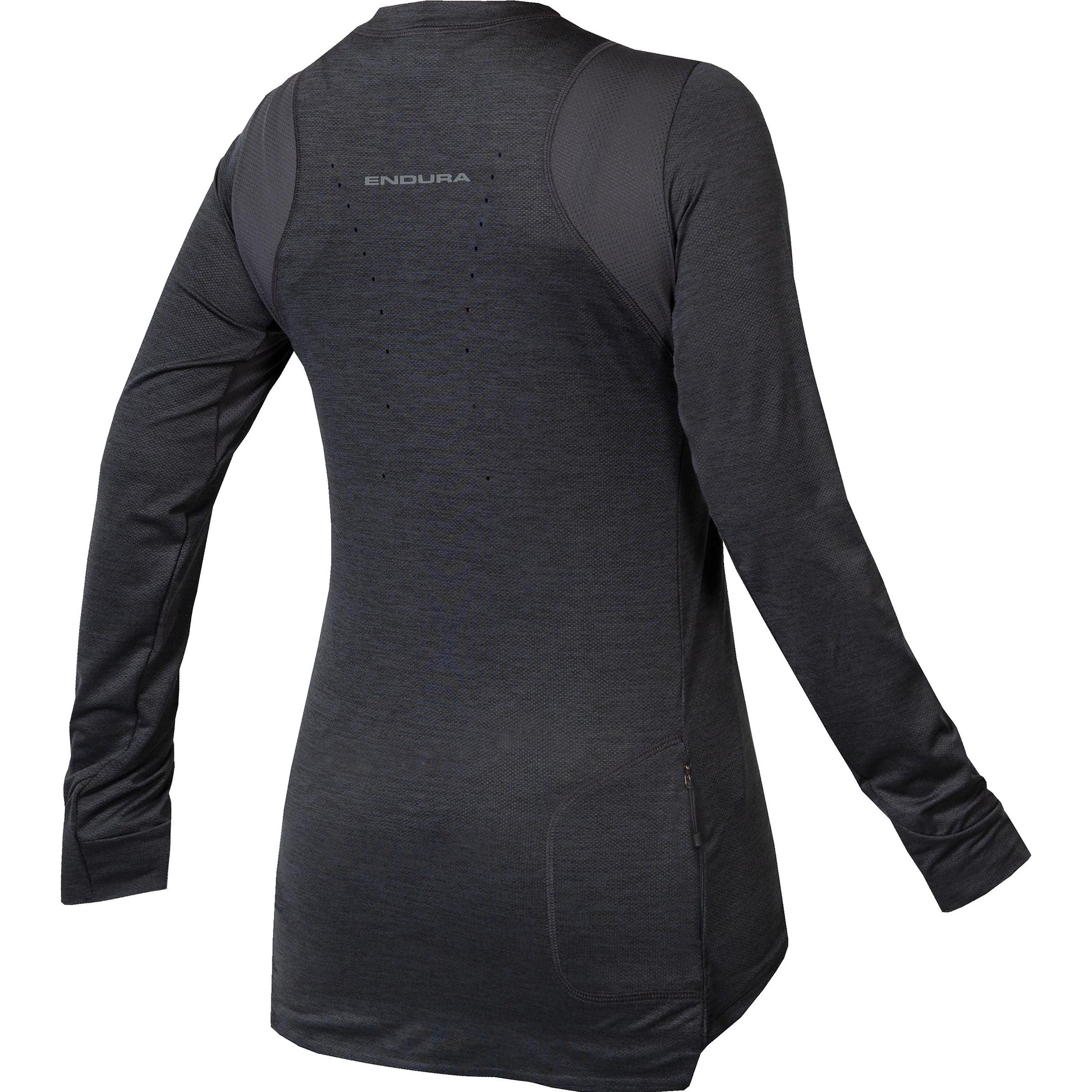 Thumbnail - Endura, Damen, Velotrikot, Damen SingleTrack Trikot (langarm) (S), Grau, S