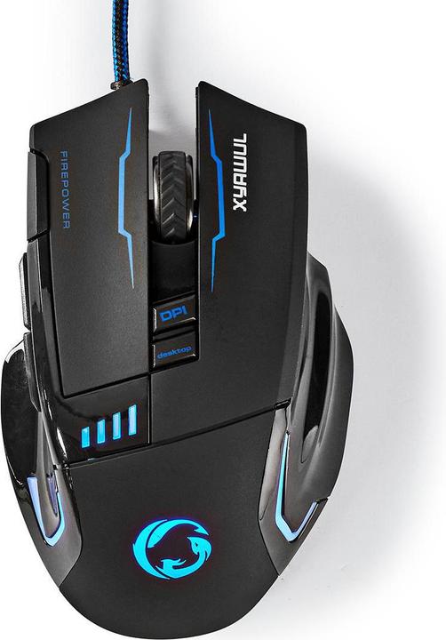 Actual product image Nedis Gaming Mouse GMWD300BK (Cable)