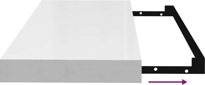 Actual product image vidaXL Lacey (60 x 23.5 x 4 cm)