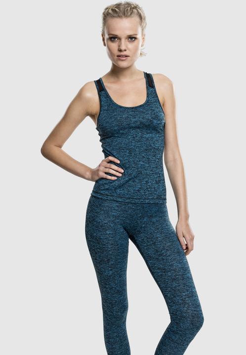 Actual product image Urban Classics Ladies Active Melange Trainings Top (S)