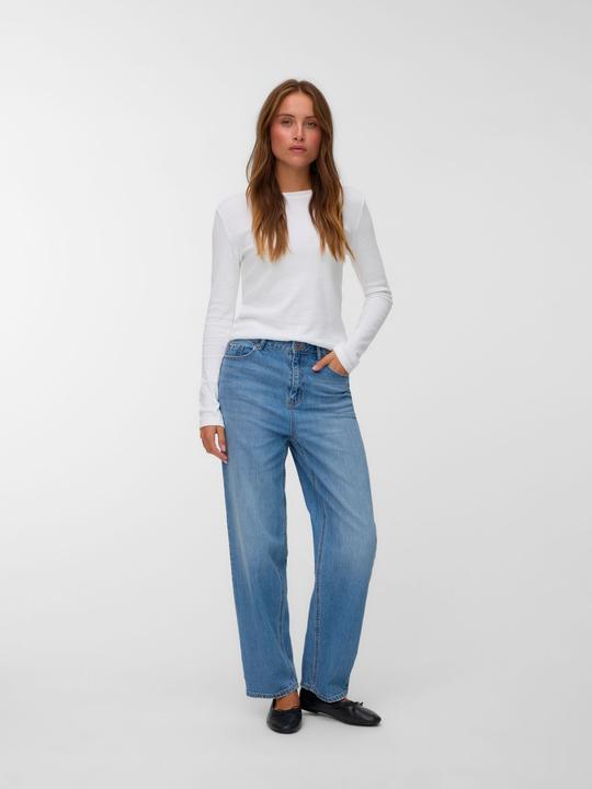Produktbild Vero Moda VMBILLIE Hohe Taille Barrel Fit Jeans Mom Jeans (W26/L34)