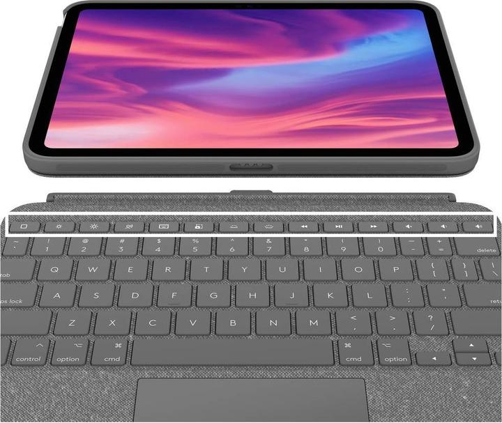 Produktbild Logitech Combo Touch (DE, iPad 2022 (10. Gen))