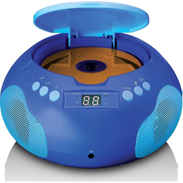 Actual product image Lenco Boombox SCD-625BU, blue