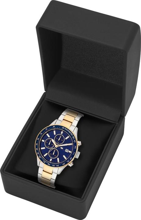 Image du produit Homme Chronographe Karthago II Acier inoxydable argent/or jaune - 23556 (Chronographe, 43 mm)