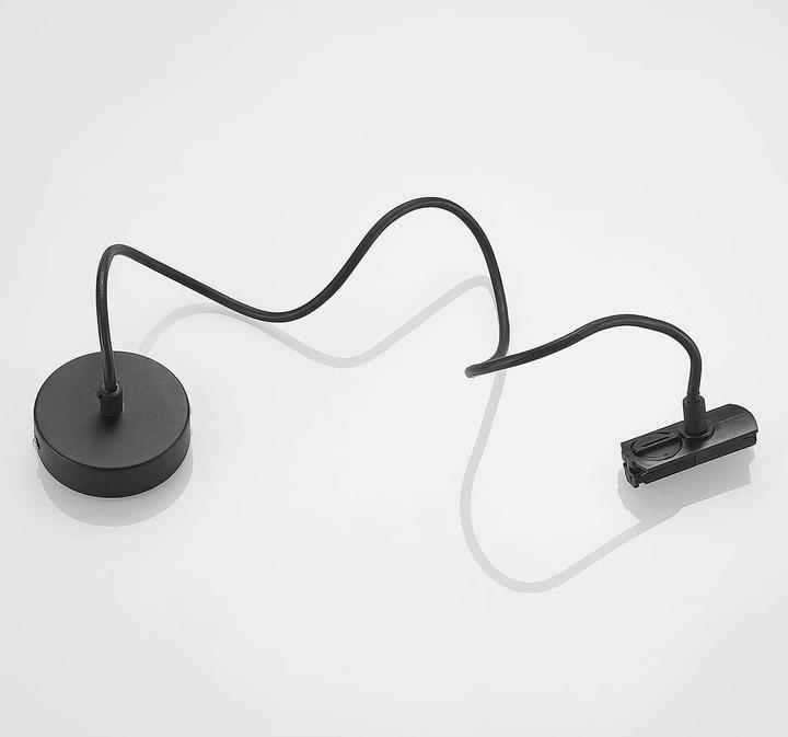 Produktbild Lindby Seilabhängung mit 1-Phasen-Adapter, schwarz