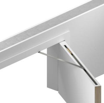 Immagine prodotto Athmer Limitatore di apertura della porta Porti per ante di larghezza 610-719 mm telai in legno e metallo (1 pz.)