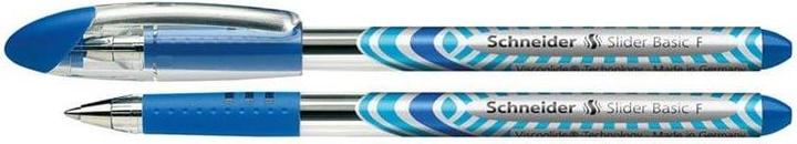 Produktbild Schneider Kugelschreiber Slider Basic 0,35mm blau dokumentenecht Farbe des Schaftes: transparent (Blau, 1 x)