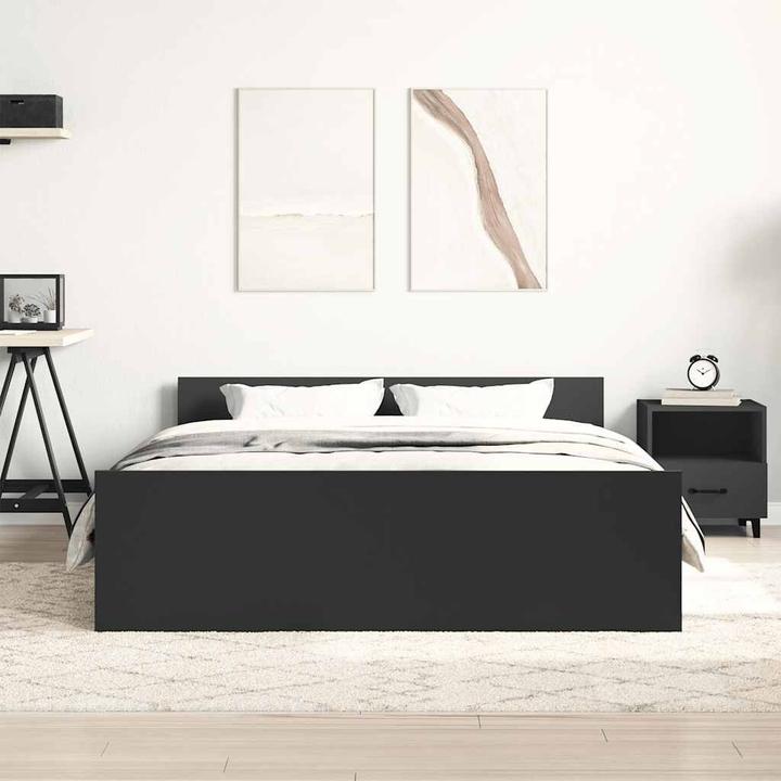 Actual product image vidaXL Bettgestell (135 x 190 cm)