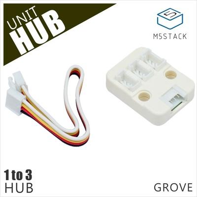 Immagine prodotto M5Stack Da 1 a 3 HUB di estensione