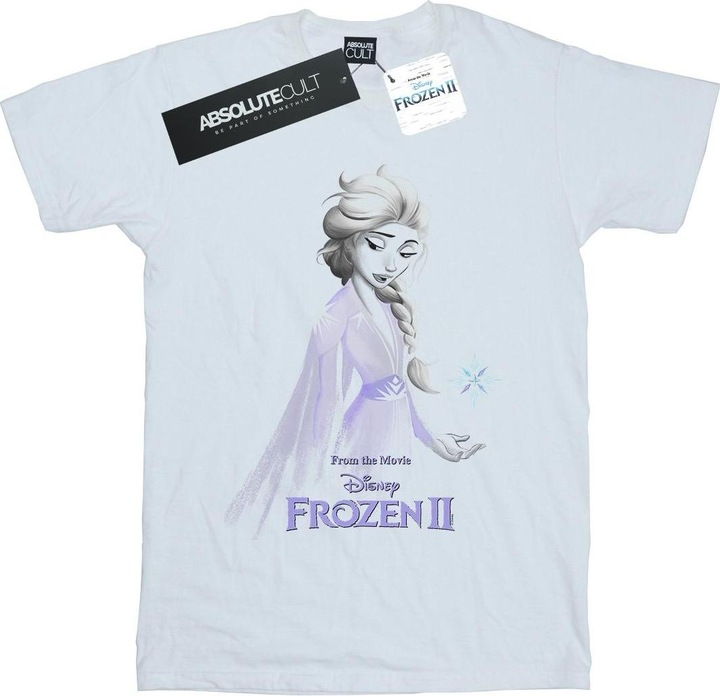 Immagine prodotto Disney Frozen 2 Elsa Unity Snowflake Maglietta Ampia Donna (3XL)