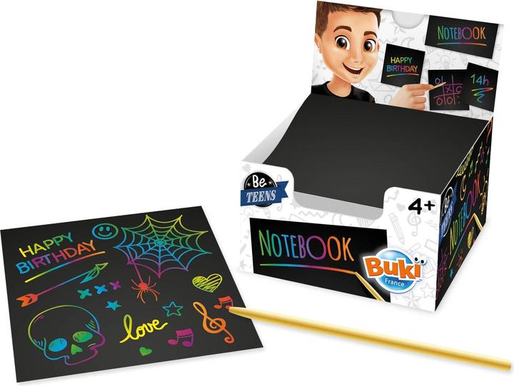 Produktbild Buki Scratch Notebook