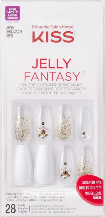 Produktbild KISS Nails - Jelly Fantasy Nails Jelly Pop (Nagelutensil)