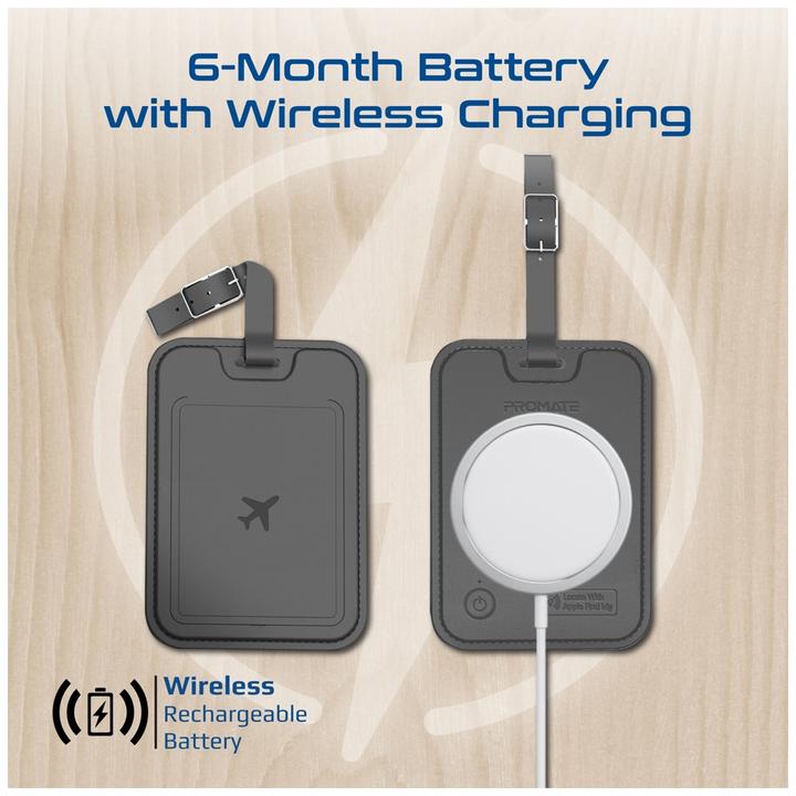 Produktbild ProMate HushTag Black Apple FindMy Gepäckanhänger (Apple)