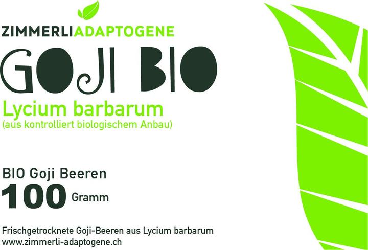 Produktbild Zimmerli Adaptogene Goji Beeren (BIO) (1 Stück, 100 g)