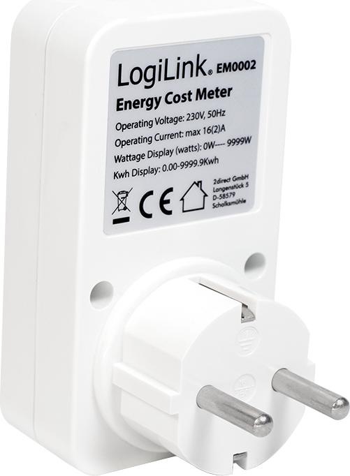 Actual product image LogiLink EM0002 AC meter