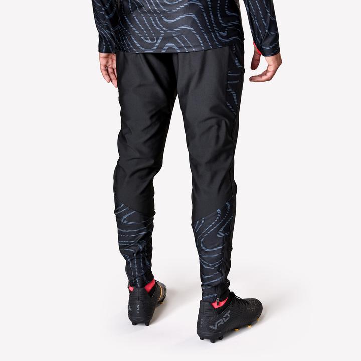 Image du produit Kipsta Pantalon D'Entrainement De Football Adulte Viralto Topo Noir, Gris, Rose Fluo (W34/L34)