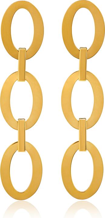 Produktbild Trolli Troli - Luxury gold-plated earrings made of VAAXF374G steel (L)