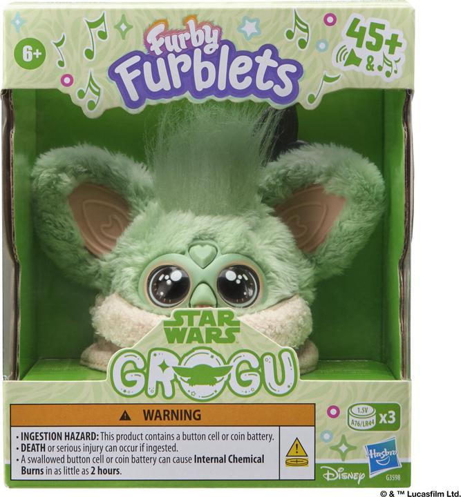 Actual product image Furby Furblet Star Wars Grogu Interactive Pet (7.50 cm)