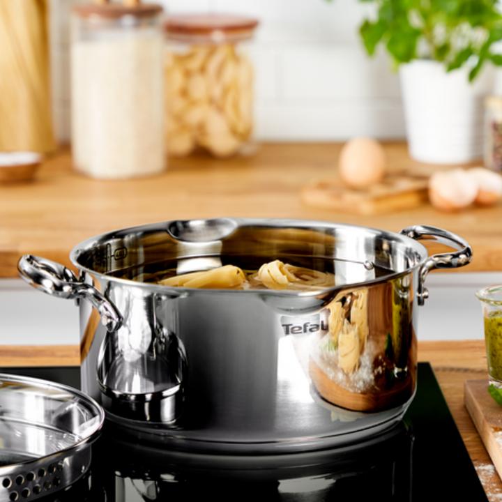 Actual product image Tefal Duetto+ (24 cm, Pot, Stainless steel)