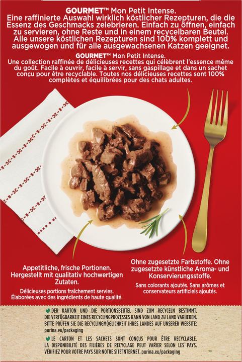 Image du produit Gourmet Mon Petit (Adulte, 6 pcs, 300 g)