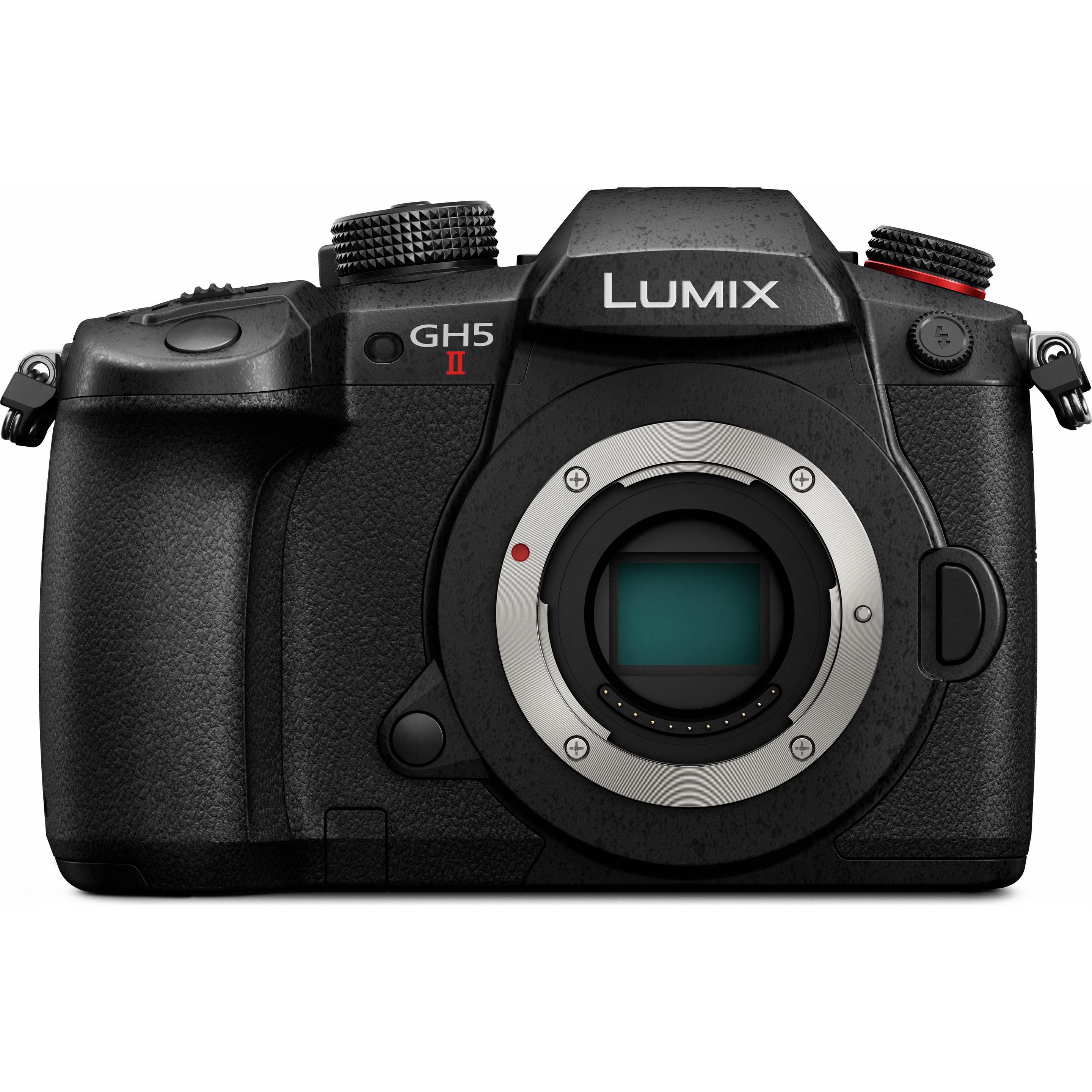 Panasonic Lumix DC-GH5M2E (20.30 Mpx, Micro Four Thirds), Kamera, Schwarz
