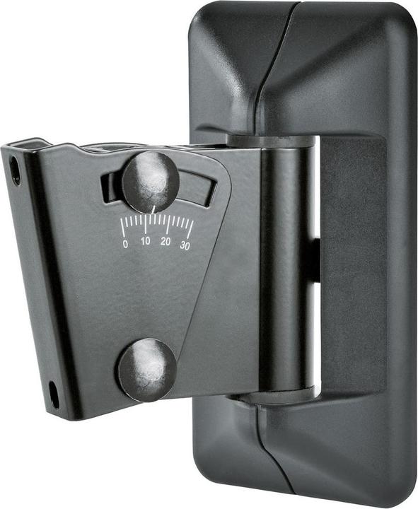 K&M K & M 24472 Boxenwandhalter im Set schw. (Set, Installation murale, Pivotant, Inclinable)