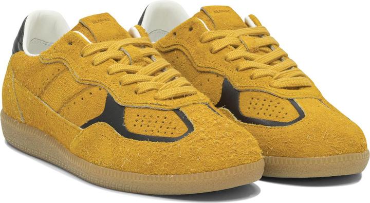 Image du produit Alohas Tb.490 Rife Suede Fuzzy Yellow Leather Sneakers (49)