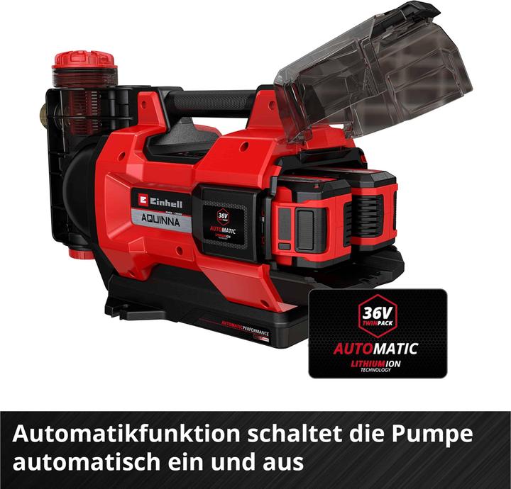 Actual product image Einhell Aquinna 36/35 F LED Automatic (Garden pump)