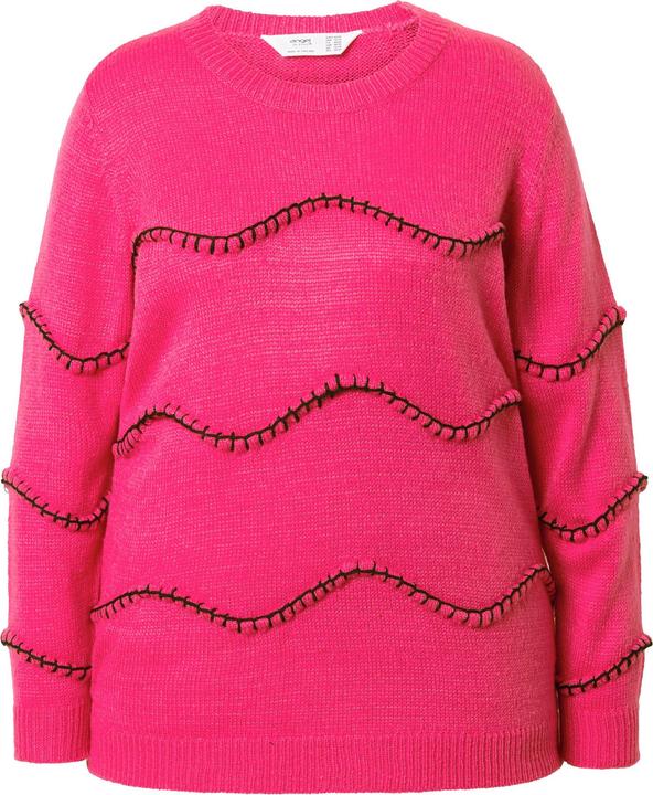 Immagine prodotto Angel of Style Pullover dal taglio dritto con design a onde (50, 52)