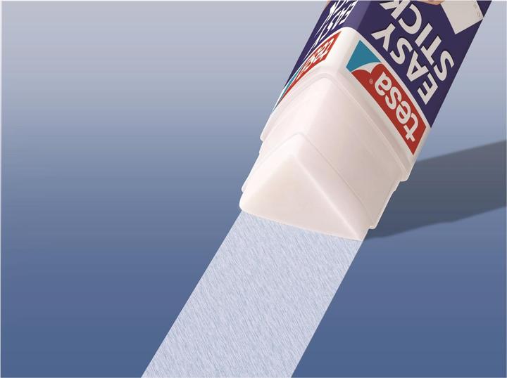 Produktbild tesa EASY STICK Klebestift ecoLogo, dreieckig, geruchsneutraler Klebstick für Papier / Pappe