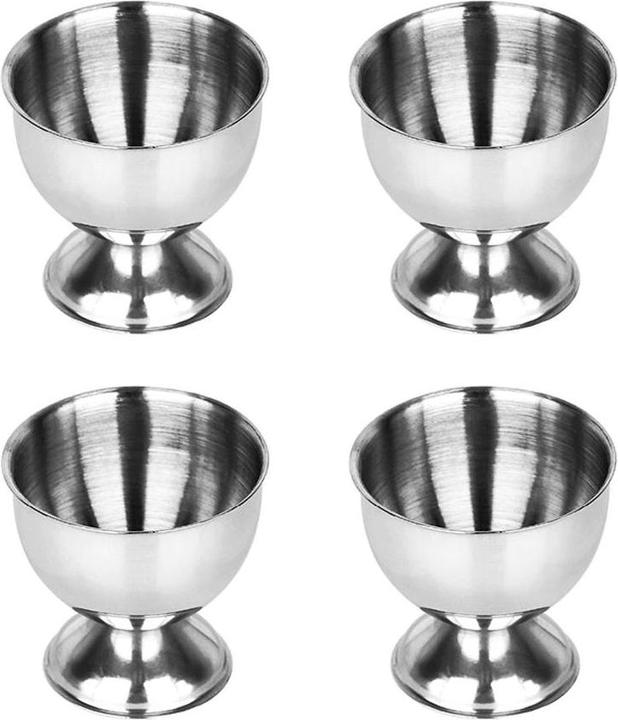 Produktbild JTI 4x moderne Eierbecher - Edelstahl (4x)