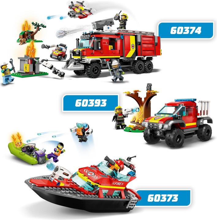 Produktbild LEGO Feuerwehr-Pickup (60393, LEGO City)