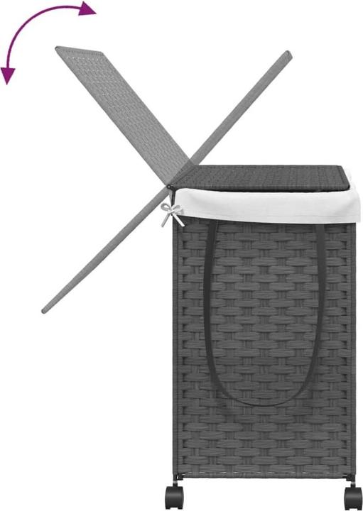 Actual product image vidaXL Wäschekorb