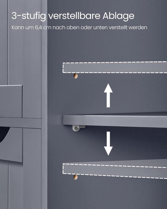 Produktbild Vasagle Felix (55 x 28.50 x 82 cm)